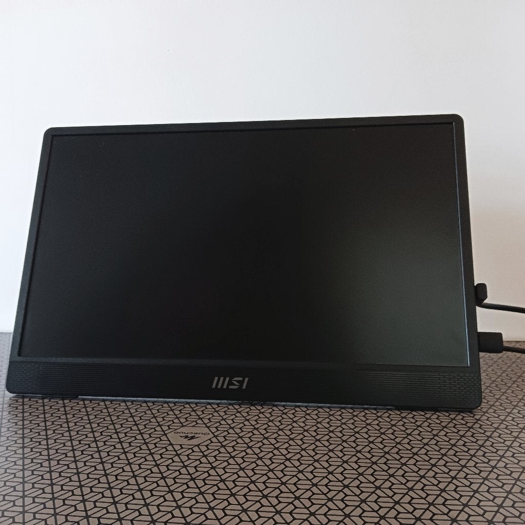 Ecran portable MSI PRO MP161 E2, Informatique & Logiciels, Moniteurs, Comme neuf, 60 Hz ou moins, HDMI, USB-C, Inclinable, IPS