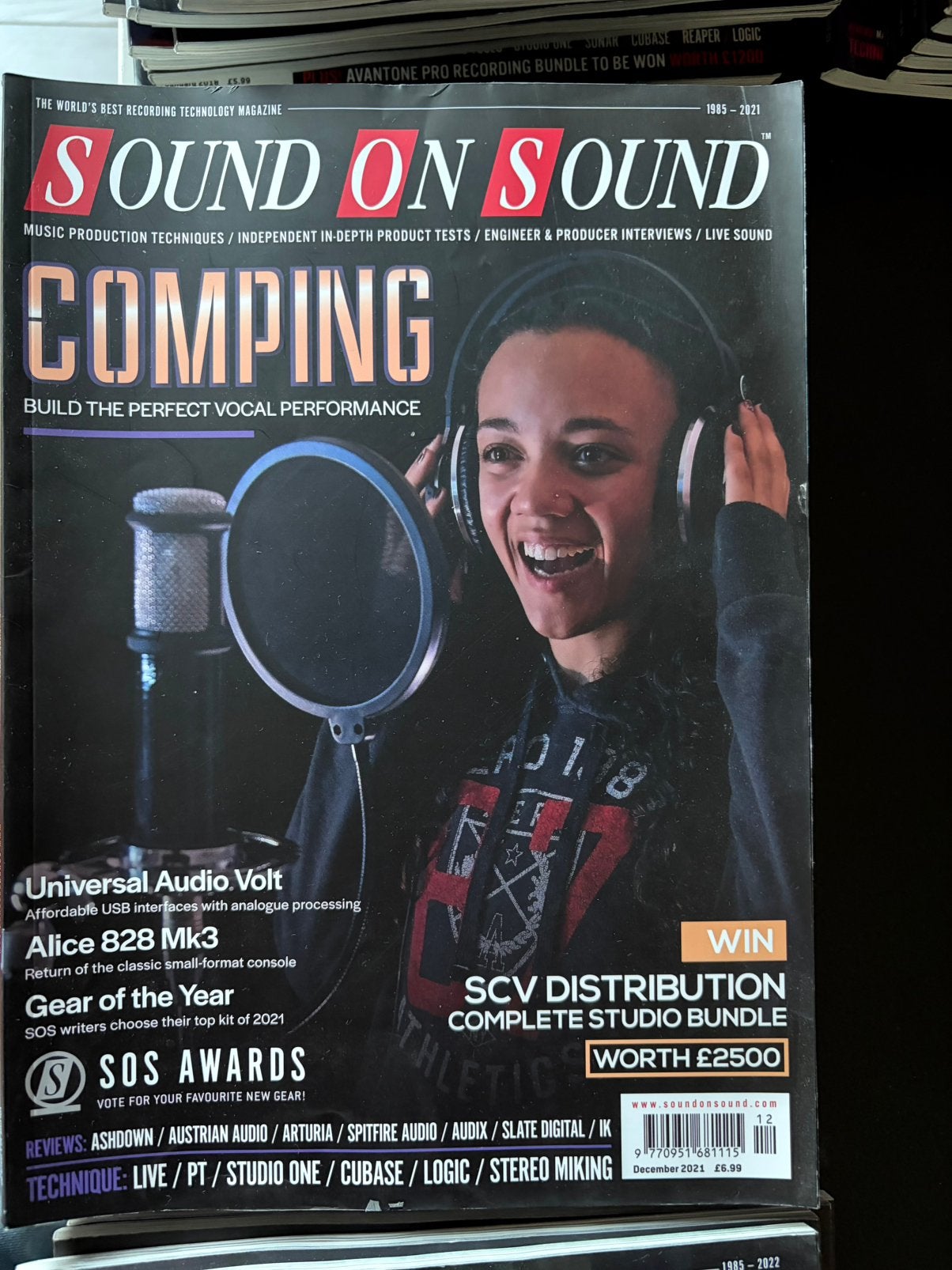 Sound on Sound magazine 2021, Ophalen, Gelezen, Instrument