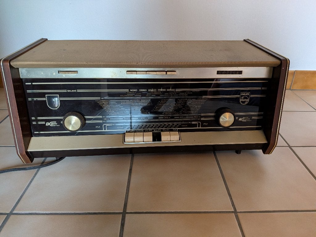 oude radio, Ophalen, Niet werkend, Radio