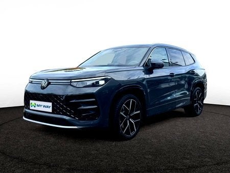 Volkswagen Tayron 1.5 eTSI R-Line 7pl. DSG, Automaat, Lichtsensor, SUV of Terreinwagen, Zilver of Grijs
