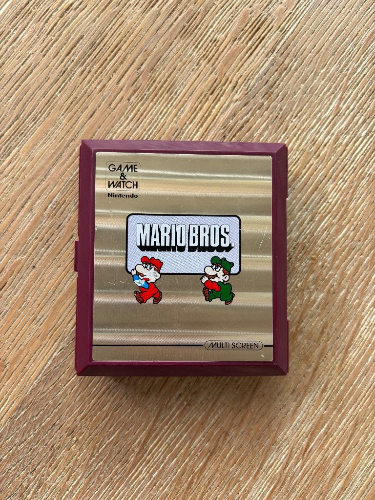 Nintendo Game & Watch Mario Bros. (MW-56) (1983), Gebruikt, 1 speler, Vanaf 7 jaar, Ophalen