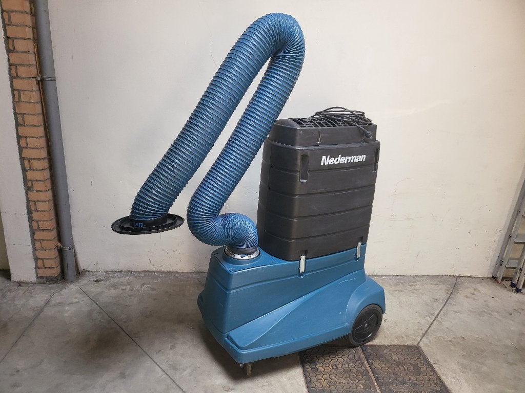 Nederman Mobiele Filterunit FilterCart Carbon met Kolfilter, Ophalen of Verzenden, Zo goed als nieuw, Afzuiger