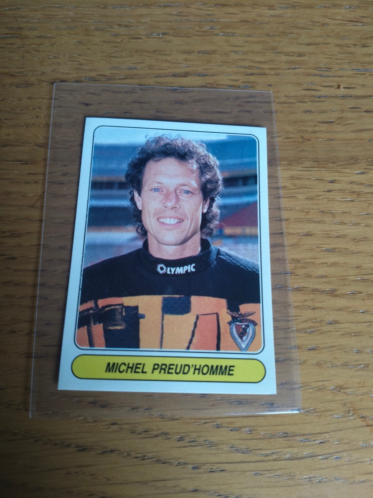 Panini sticker european Football stars Michel Preud'homme, Ophalen of Verzenden, Sticker