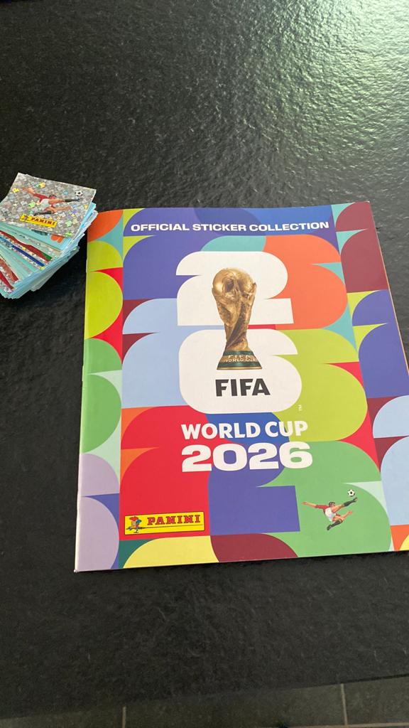 Panini stickers WK26 RUILEN, Verzamelen, Verzenden, Zo goed als nieuw