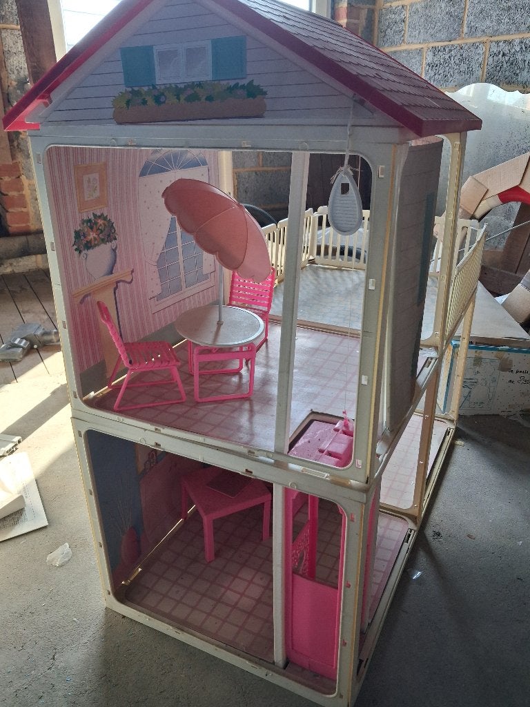 Maison Barbie vintage 1988, Ophalen, Gebruikt, Barbie
