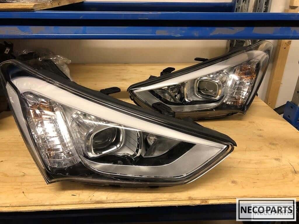 Santa fe xenon led koplamp compleet origineel 2013-2017, -, Utilisé, Hyundai, -