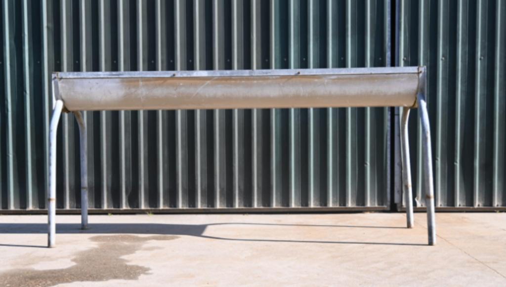 inox voederbak, Dieren en Toebehoren, Weidegang, 4 paarden of pony's of meer