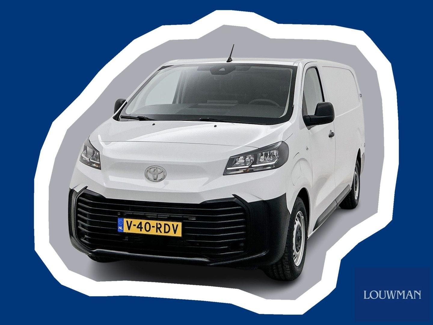 Toyota PROACE Electric Worker Comfort L2 50 kWh Nieuw 230km, Auto's, Automaat, Wit, Electronic Stability Program (ESP), Toyota