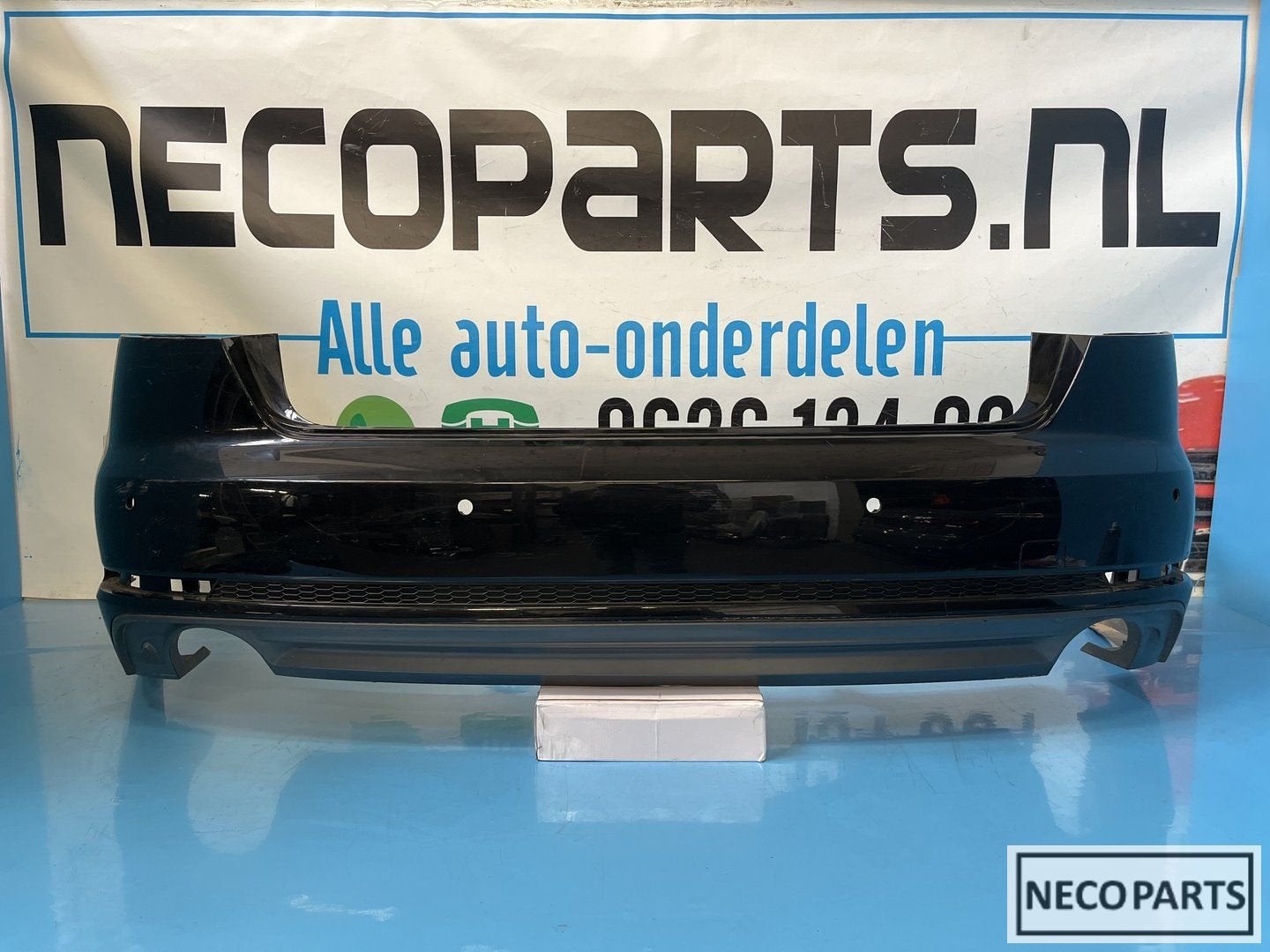 AUDI A4 8W B9 S LINE SEDAN ACHTERBUMPER BUMPER ORIGINEEL, -, Garde-boue, Audi, Utilisé