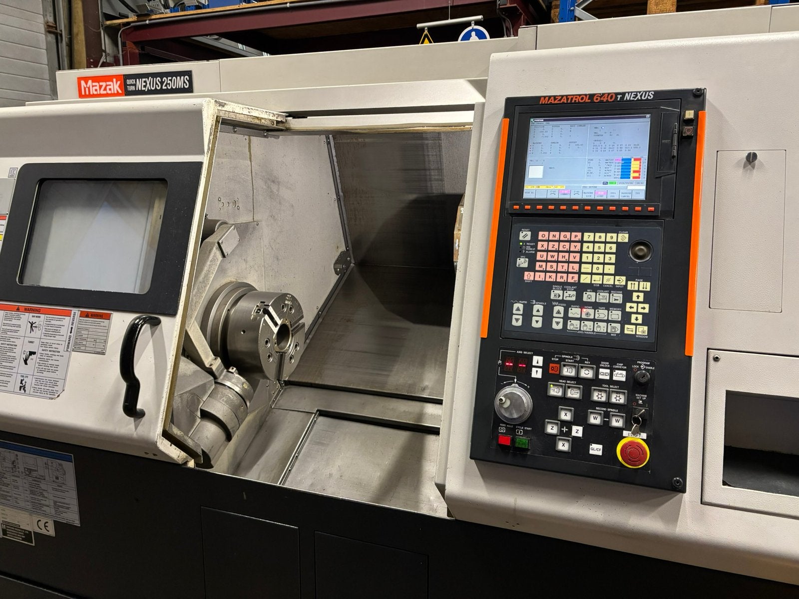 MAZAK CNC draaibank Quick Turn NEXUS 250MS lathe tour, Doe-het-zelf en Bouw, Ophalen, Zo goed als nieuw