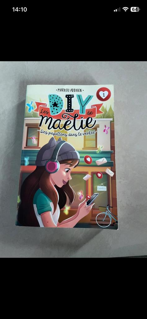 Boek; Les DIYs de Maelie, deel 1, Ophalen of Verzenden, Zo goed als nieuw