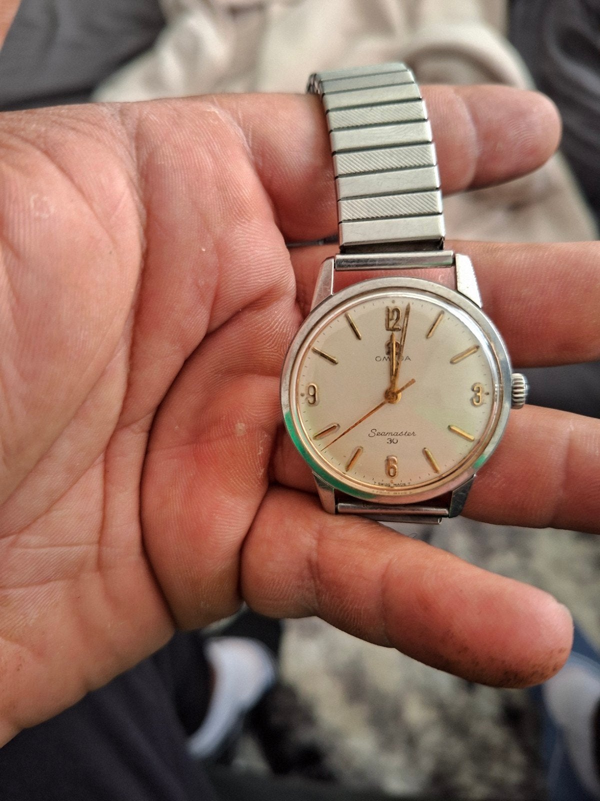 Omega seamaster 286, Handtassen en Accessoires, Horloges | Antiek, Ophalen, Omega