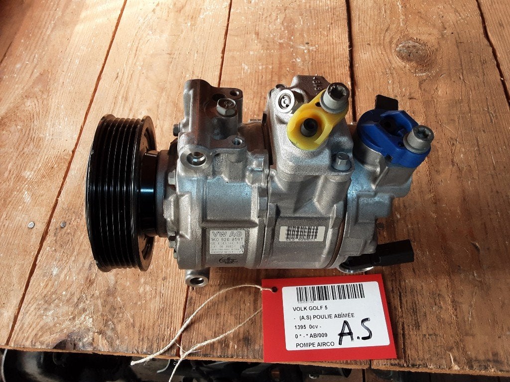 COMPRESSEUR CLIMATISATION Golf V (1K1) (1K0820859T), Volkswagen, Mevr. I. Hauben, Utilisé, Rue de l'Espoir 34 34
4030  GRIVEGNÉE, BE