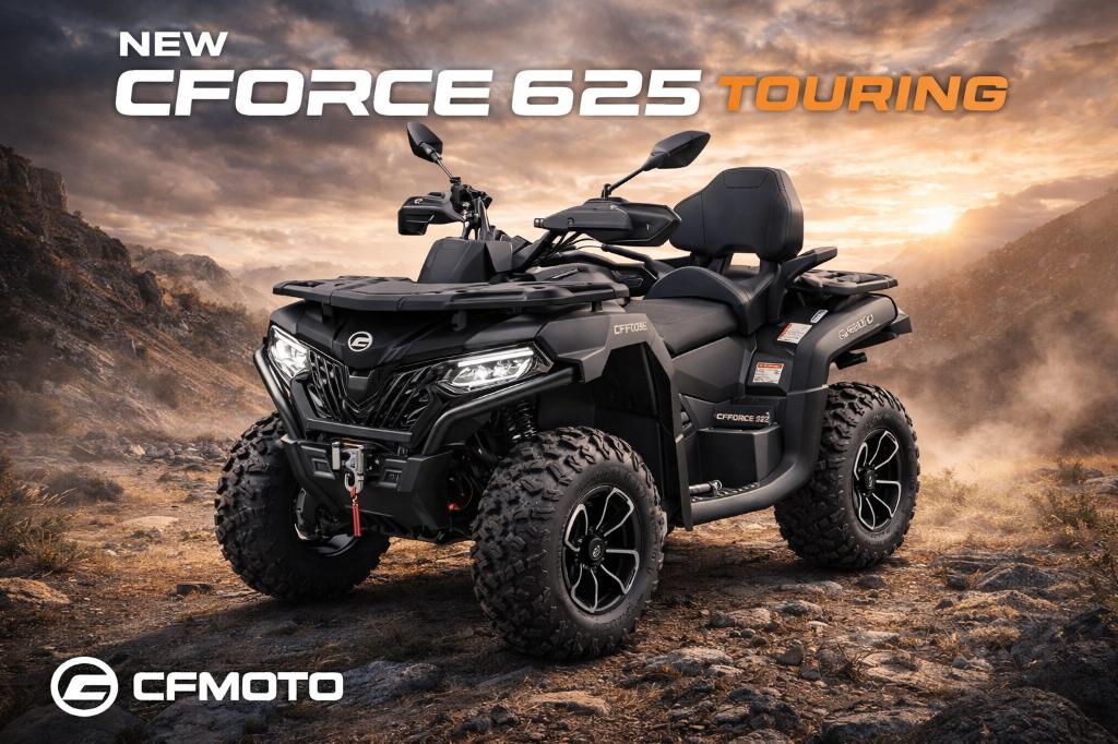 CFMOTO CForce 625 Touring  BY CFMOTOFLANDERS, Meer dan 35 kW, 589 cc, 1 cilinder