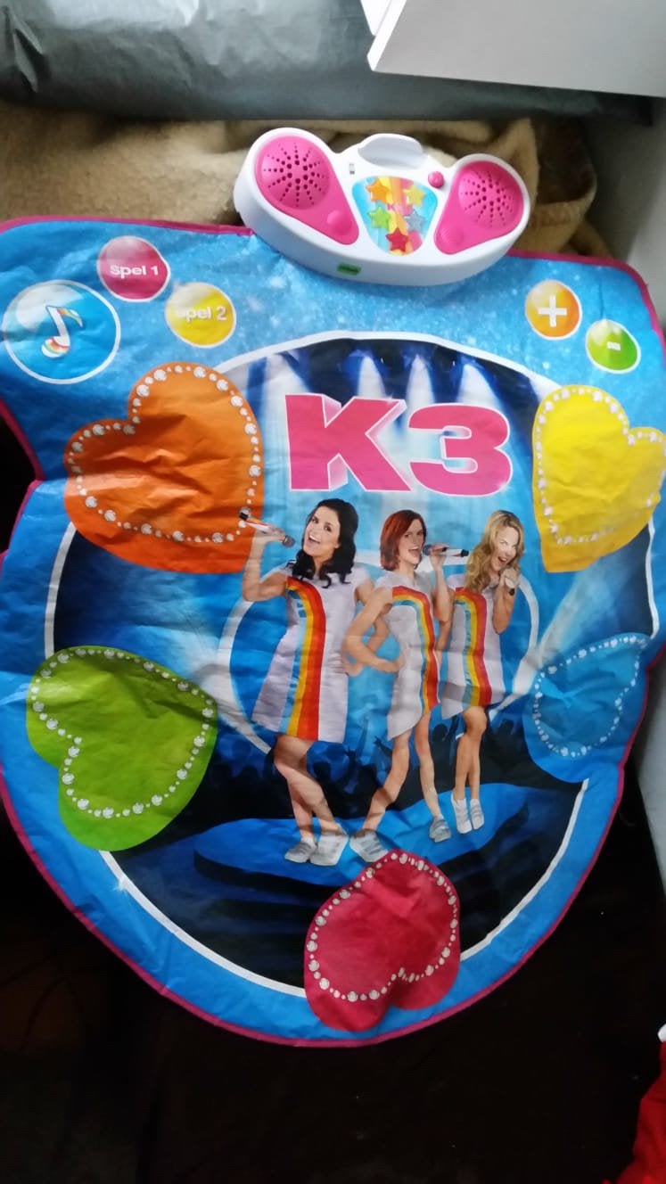 K3 Dansmat Meisjes, Ophalen of Verzenden, Zo goed als nieuw