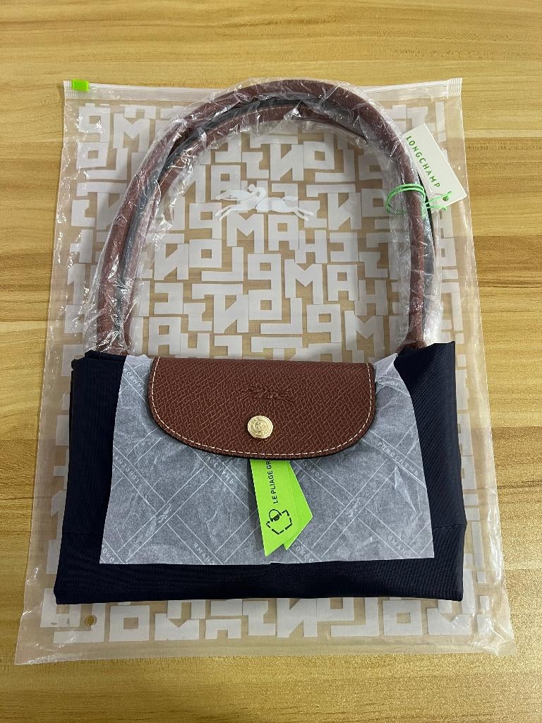 Longchamp Le Pliage Original Schoudertas L, Handtassen en Accessoires, Verzenden, Nieuw, Blauw, Handtas
