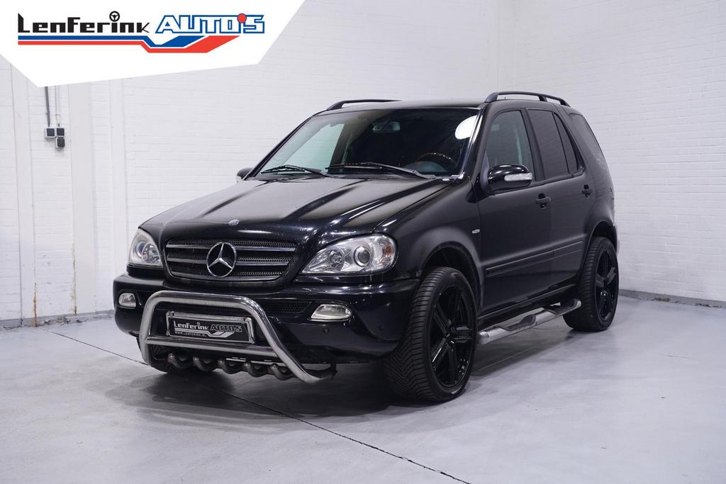 Mercedes-Benz ML 270 M-klasse CDI APK 17-10-26 cruise-contro, Auto's, Mercedes-Benz, Automaat, Zwart, Diesel, Onderhoudsboekje