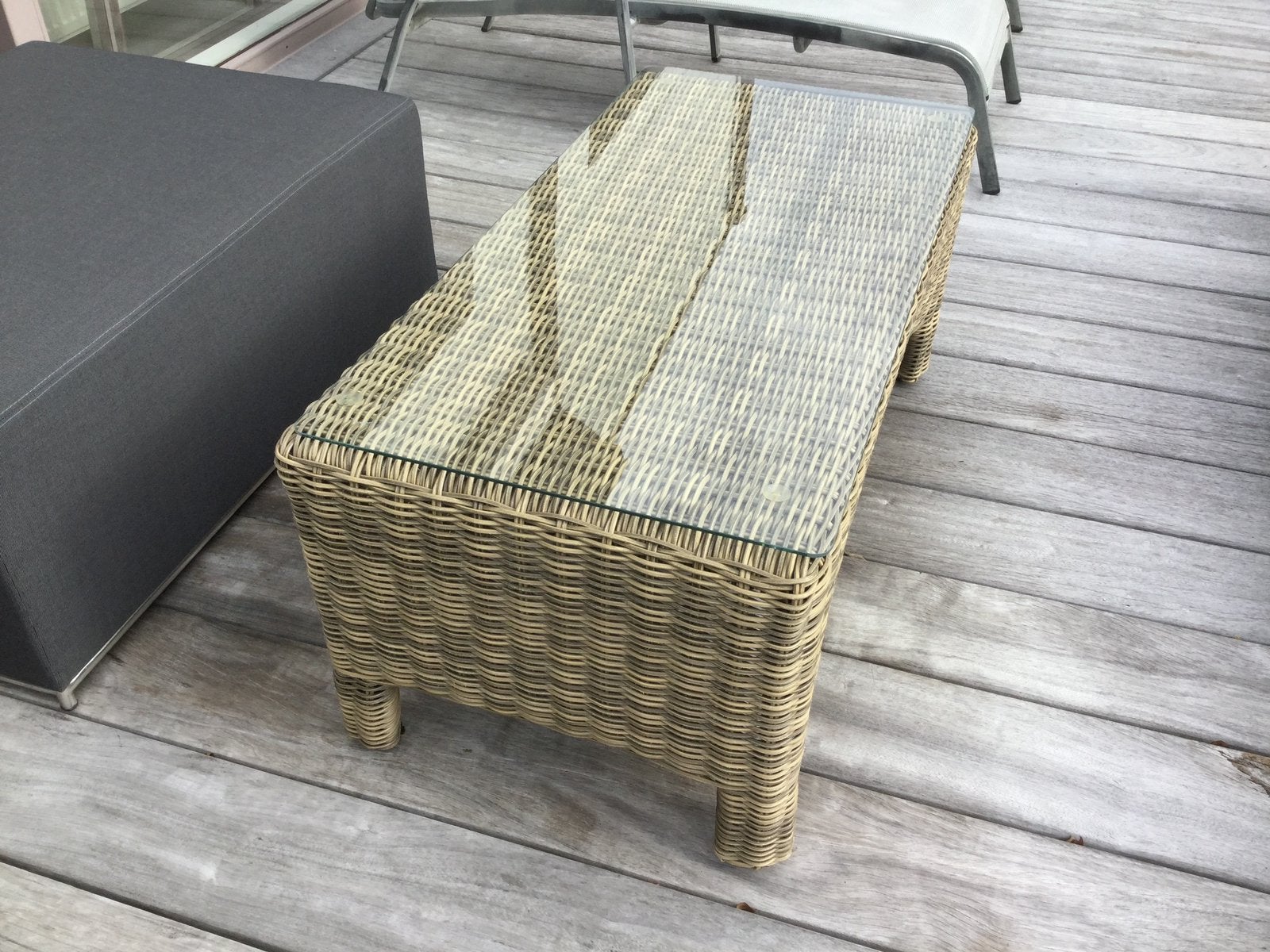 Koffietafel Bristol, Tuin en Terras, Tuinsets en Loungesets, Ophalen, Zo goed als nieuw