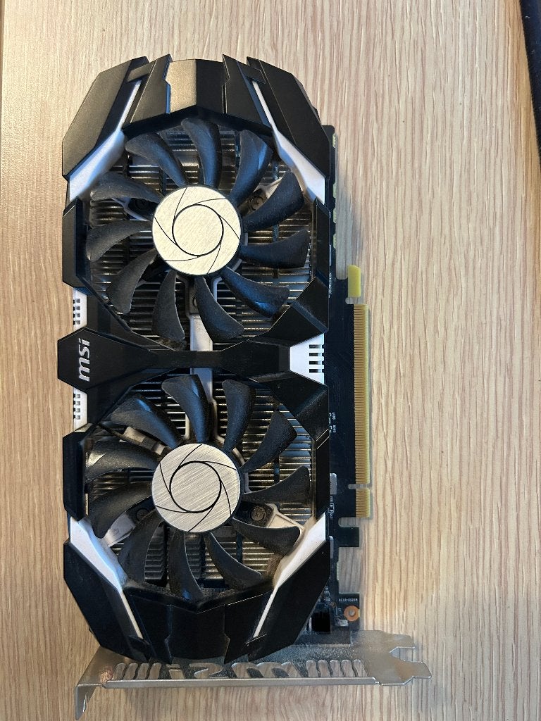 MSI GeForce GTX 1050 Ti 4GT OC 4GB, Computers en Software, PCI-Express 3, HDMI, Ophalen of Verzenden, Nvidia