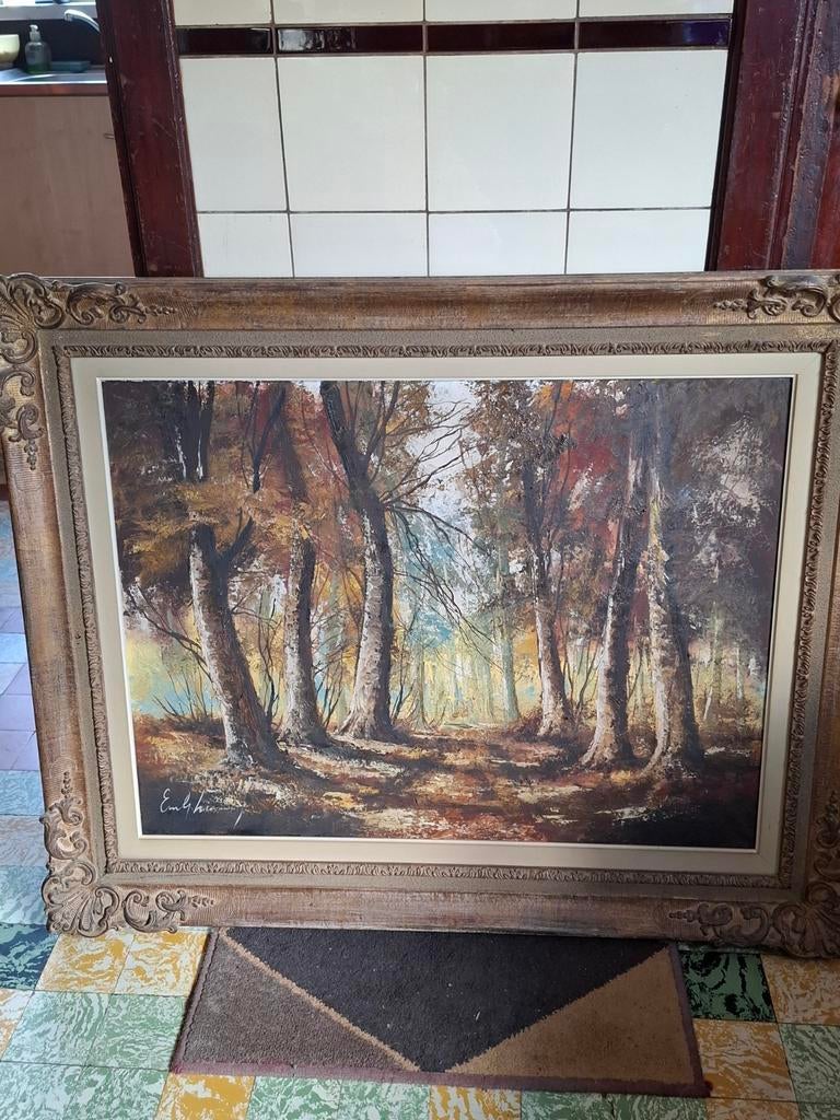 Schilderij Emile Lammers te koop, Antiek en Kunst, Ophalen