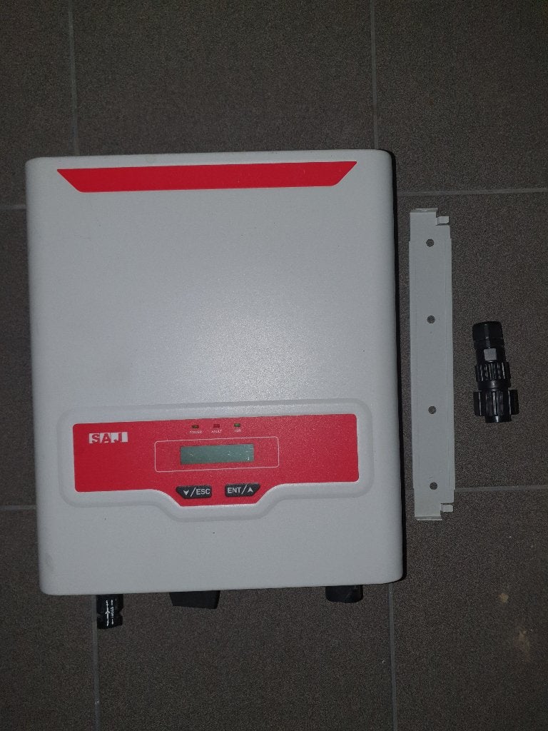 SAJ omvormer zonnepanelen type Sununo Plus 3K, Ophalen, Gebruikt, Overige typen