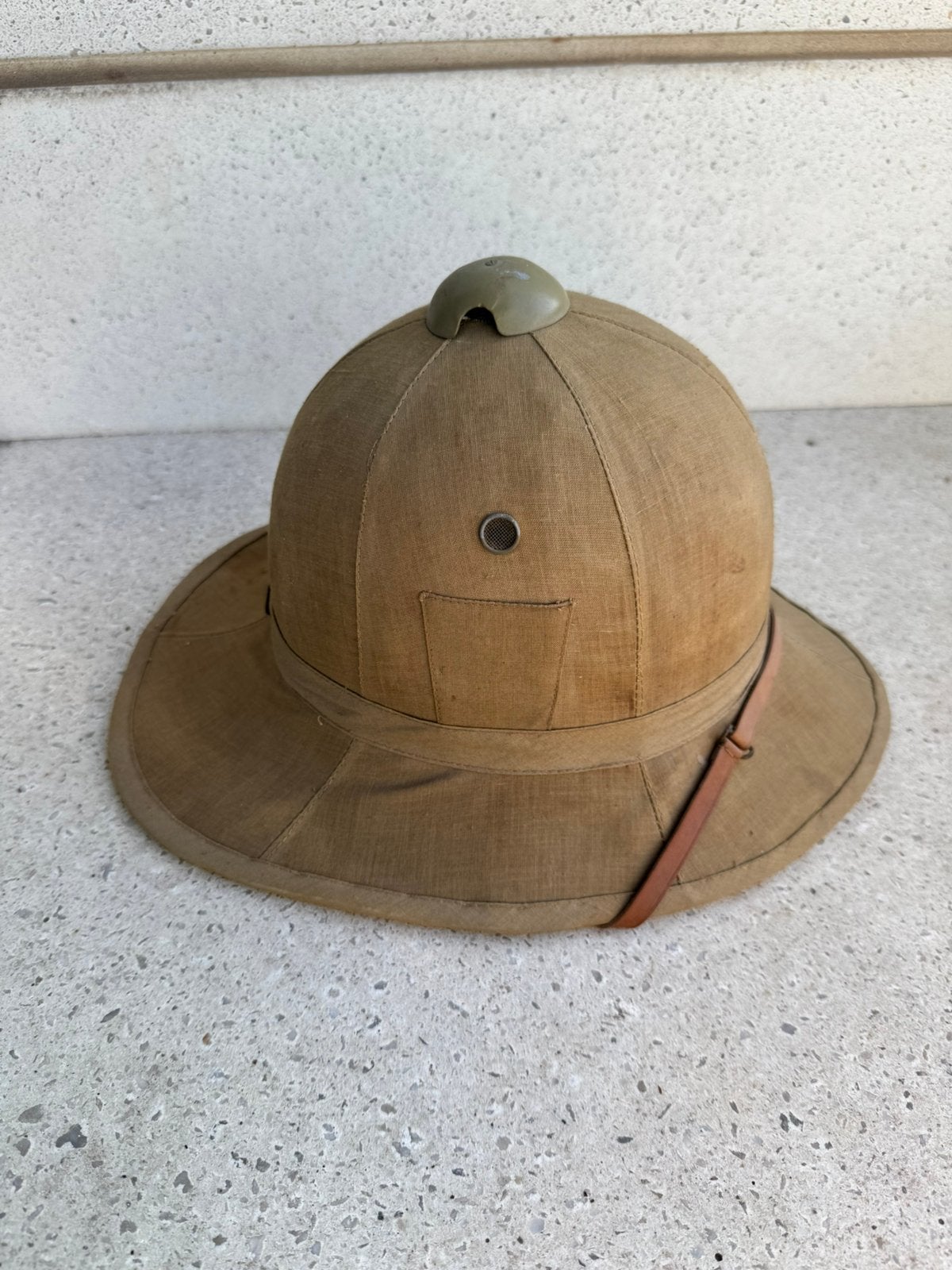 Wo2 Italiaans/Duitse tropenhelm, Ophalen of Verzenden