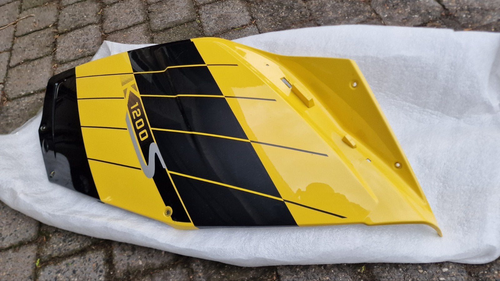 rechtse kuip bmw k1200S geel, Motoren, Ophalen of Verzenden, Gebruikt