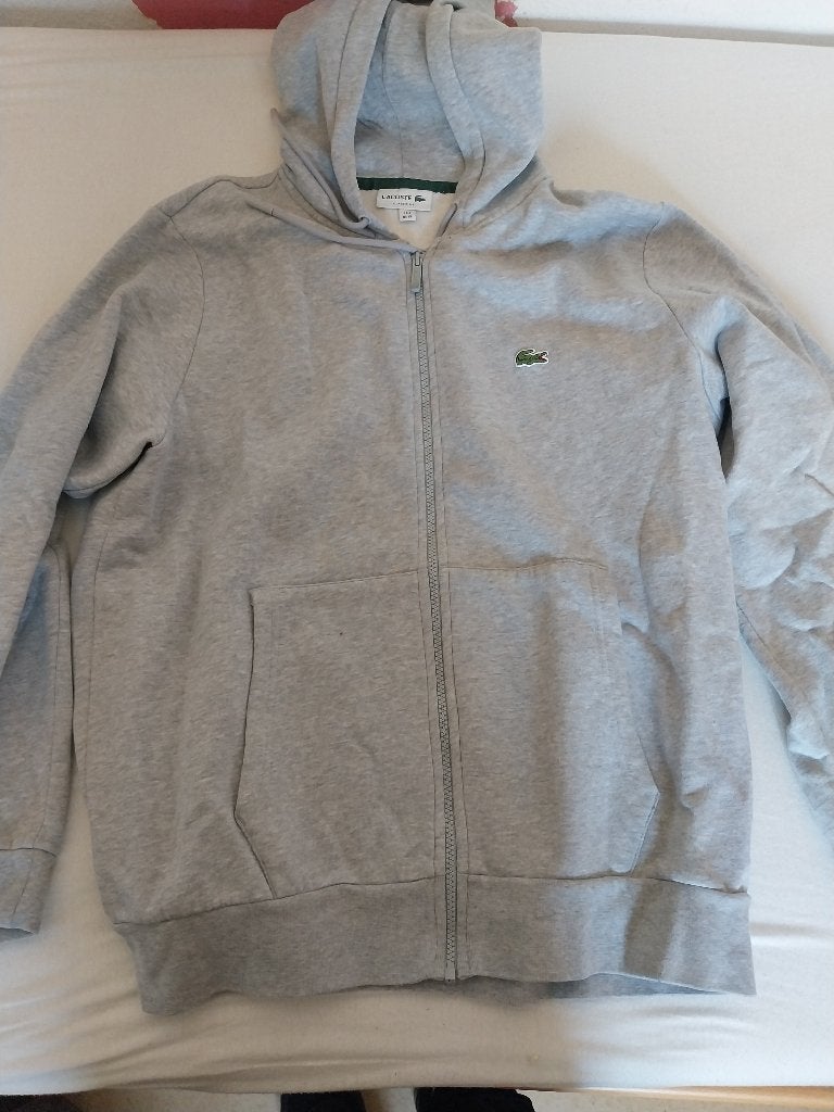 Pull/veste lacoste xl, Enlèvement ou Envoi, Comme neuf, Taille 56/58 (XL)