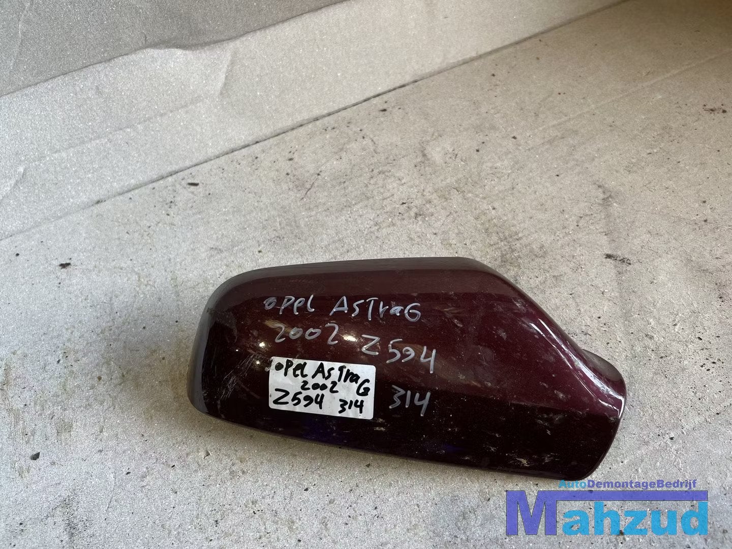 OPEL ASTRA G Bruin Z594 Rechts spiegelkap 1998-2004, Auto-onderdelen, Gebruikt, Opel Automobile GmbH, Kontakt@opel-infoservice.de