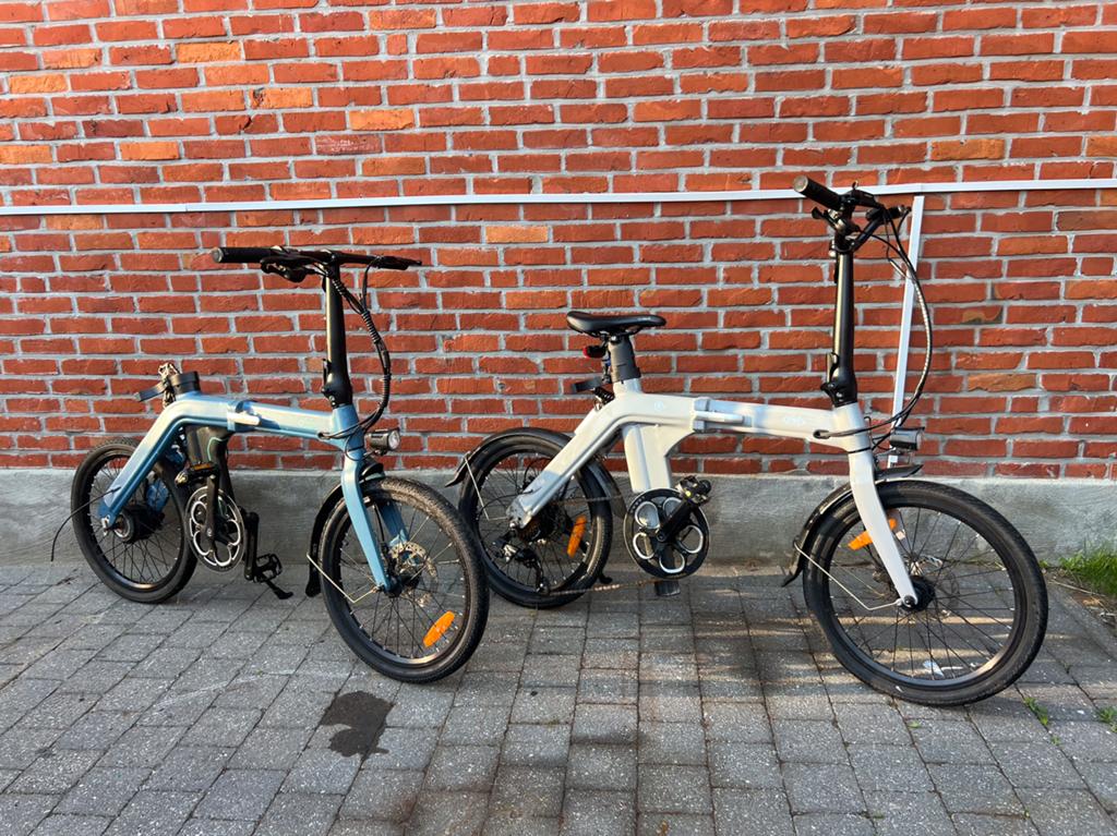 Set elektrische plooifietsen merk Fiido, Fietsen en Brommers, Fietsen | Vouwfietsen, Zo goed als nieuw, Ophalen