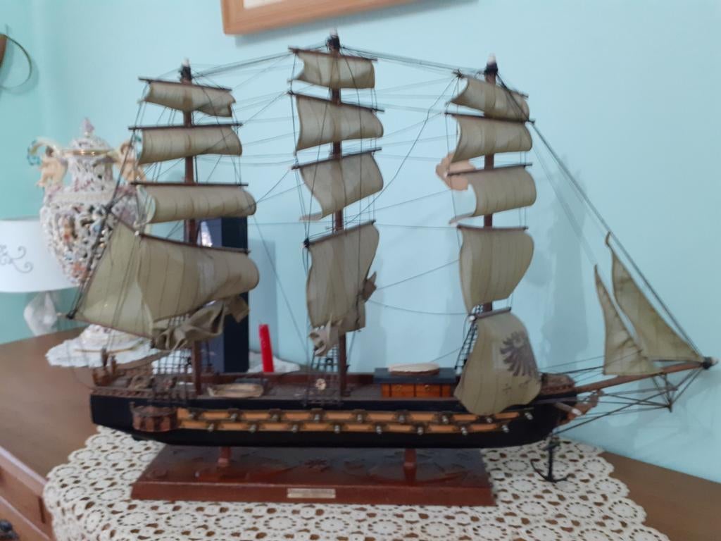 Fregate espagnole année  1780, Enlèvement