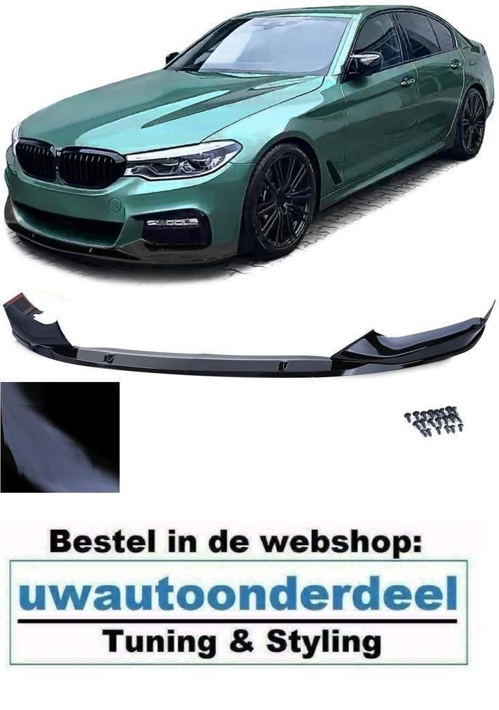 Evo Spoiler Splitter Glans Zwart Voor Bmw 5 Serie G30 G31 M, Verzenden