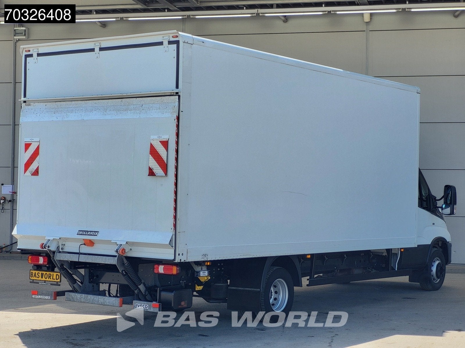 Iveco Daily 70C18 3.0L Automaat 1000KG Laadklep Luchtvering, Automaat, Stof, Gebruikt, Euro 6