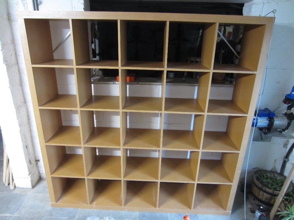 Ikea Kallax (5x5 cases) - 182x182, Maison & Meubles, Enlèvement, Utilisé