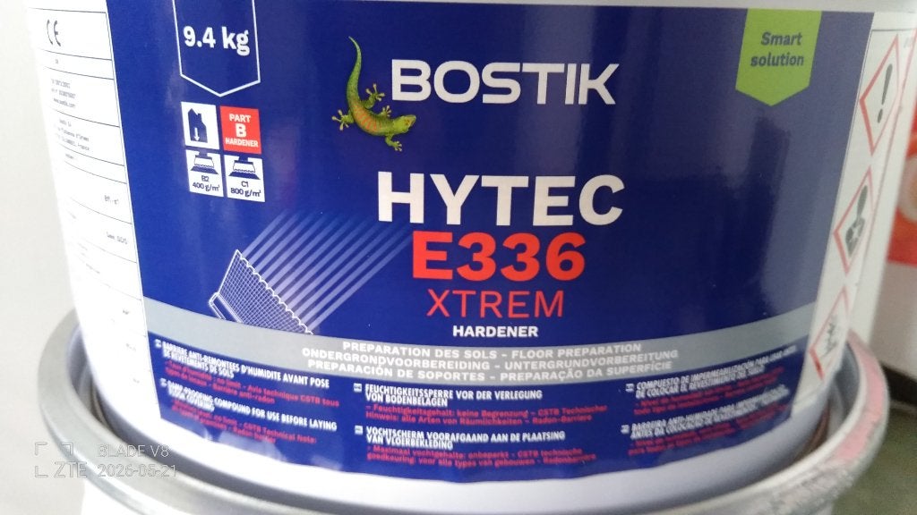 Barrière contre l'humidité/apprêt Bostik Hytec E336 2K, Maison & Meubles, Enlèvement, Neuf