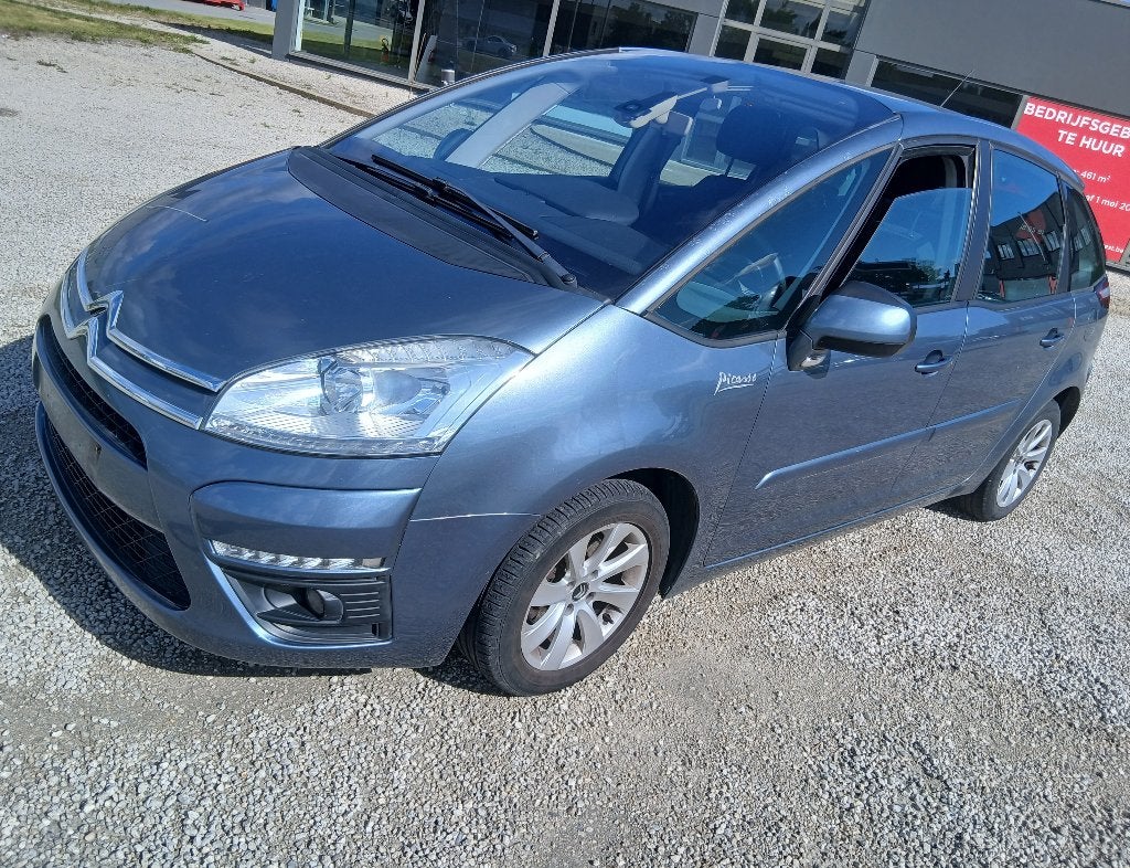 CITROEN C4 PICASSO 1.6 HDI 112 PK EURO 5, Auto's, Euro 5, Zwart, C4 (Grand) Picasso, 5 deurs