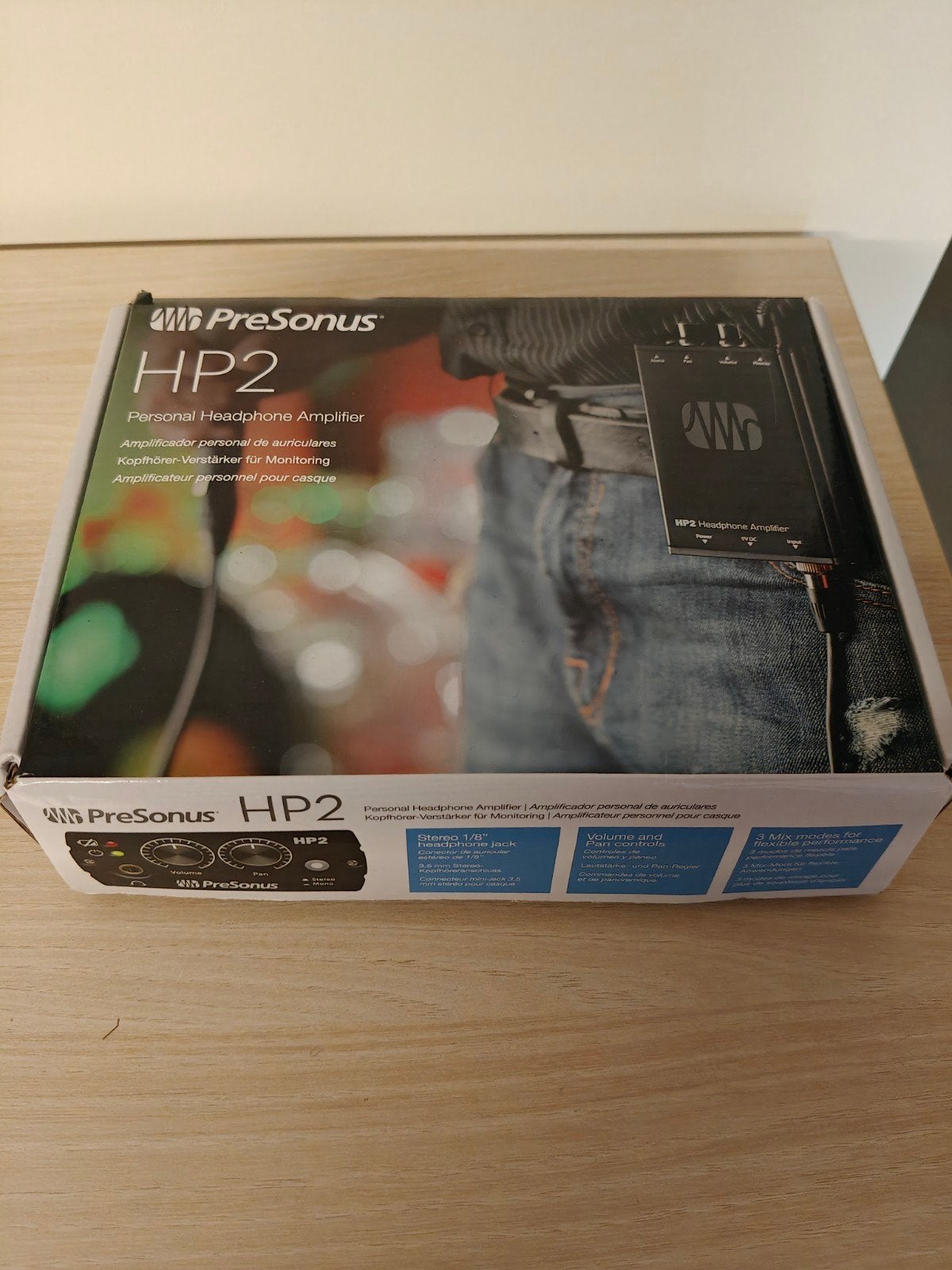 PreSonus HP2 personal headphone amp, Ophalen