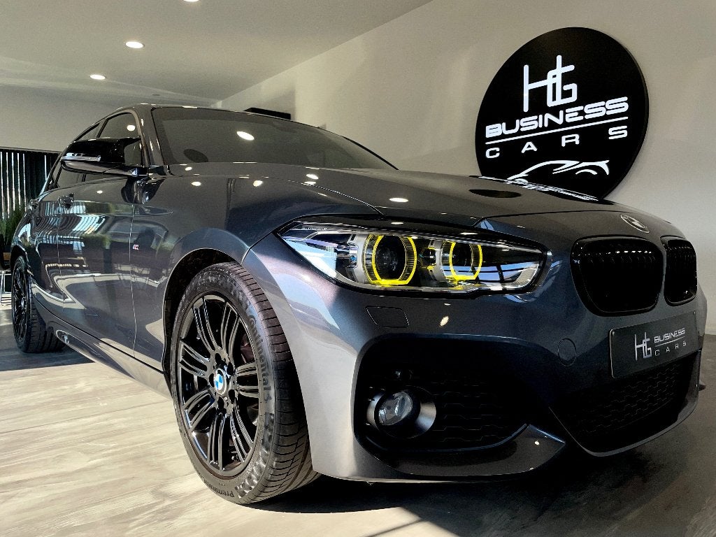 BMW 116 d/ PACK M/ MAXTON DESIGN/ SHADOW LINE/ M PERFORMANCE, Argent ou Gris, Achat, Entreprise, Alcantara