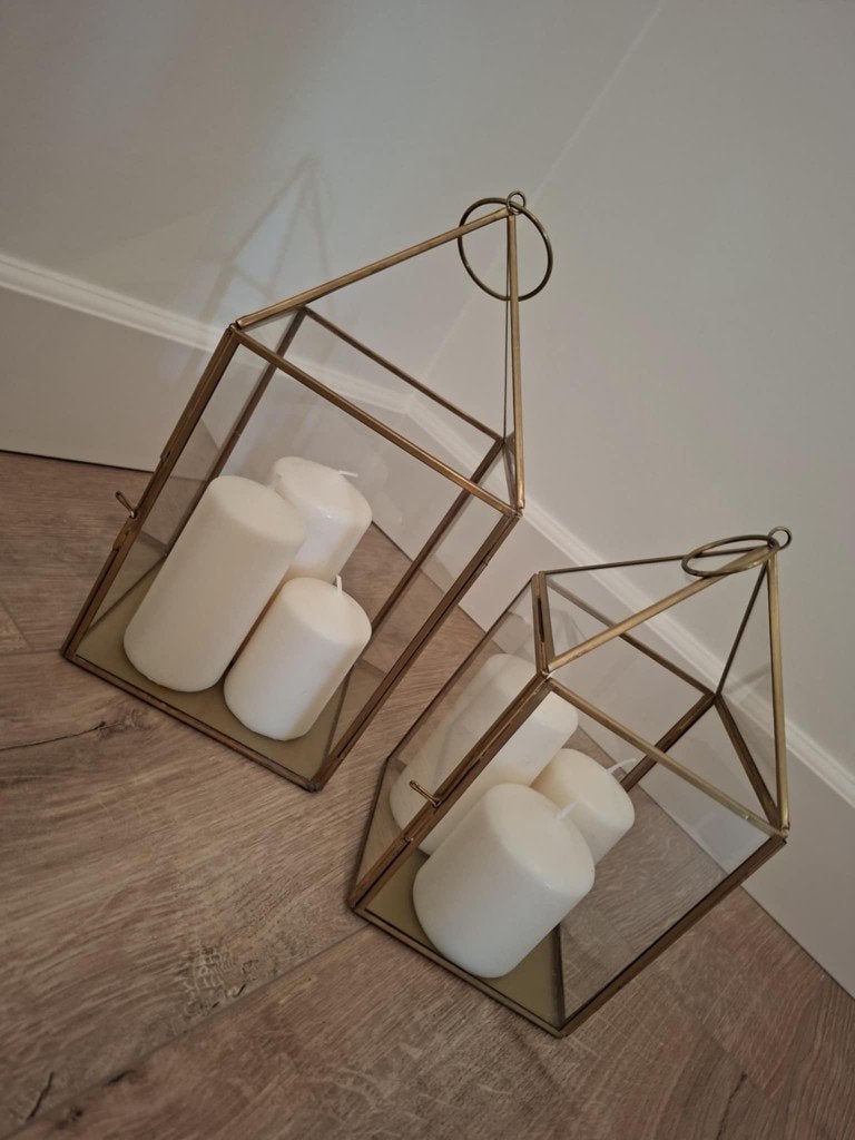 Set van 2 Windlichten, Ophalen, Windlicht, Overige merken, Nieuw