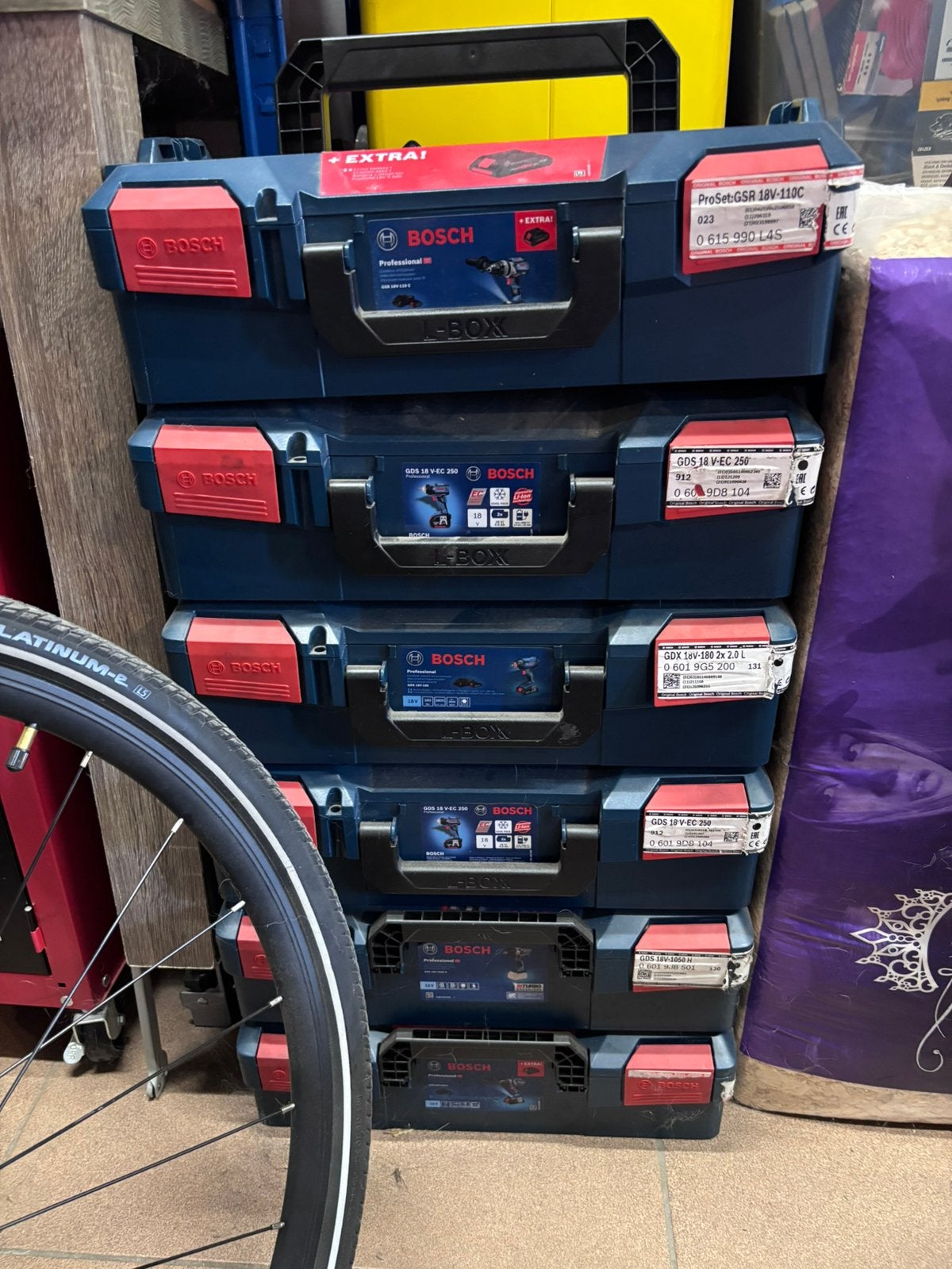 L box van bosch te koop 20€ stuk, Doe-het-zelf en Bouw, Ophalen, Zo goed als nieuw