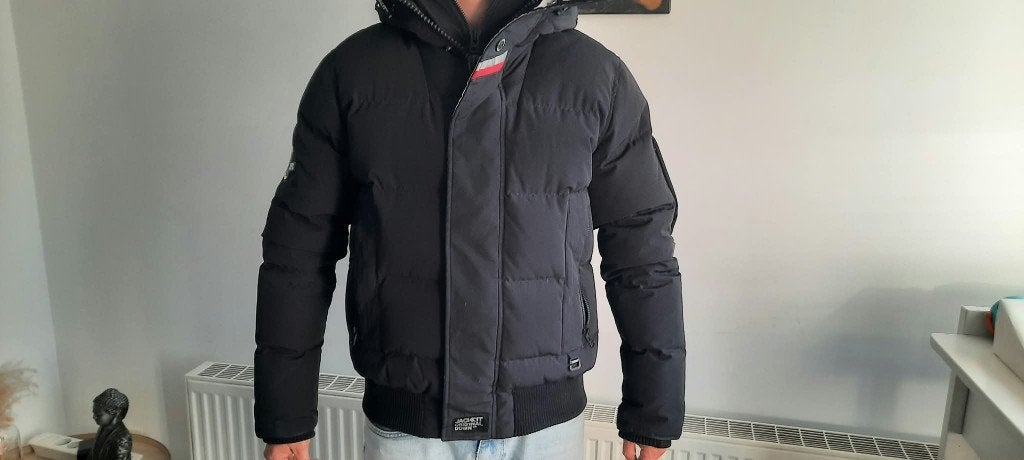 Dikke jas merk Jack1t, Kleding | Dames, Ophalen, Zo goed als nieuw, Maat 36 (S), Zwart