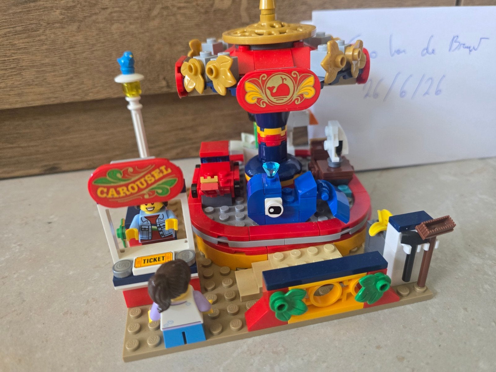 LEGO 40714 Draaimolen, Ophalen of Verzenden, Compleet, Lego