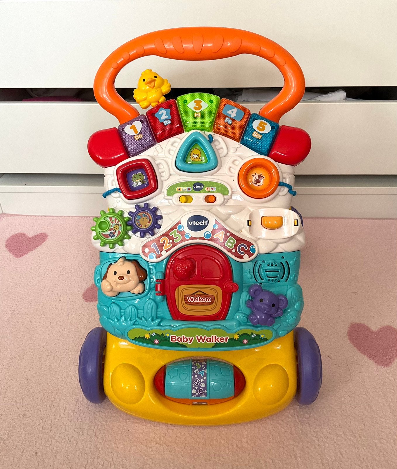 VTech Baby Walker loopwagen –uitstekende staat – alles werkt, Ophalen of Verzenden, Zo goed als nieuw