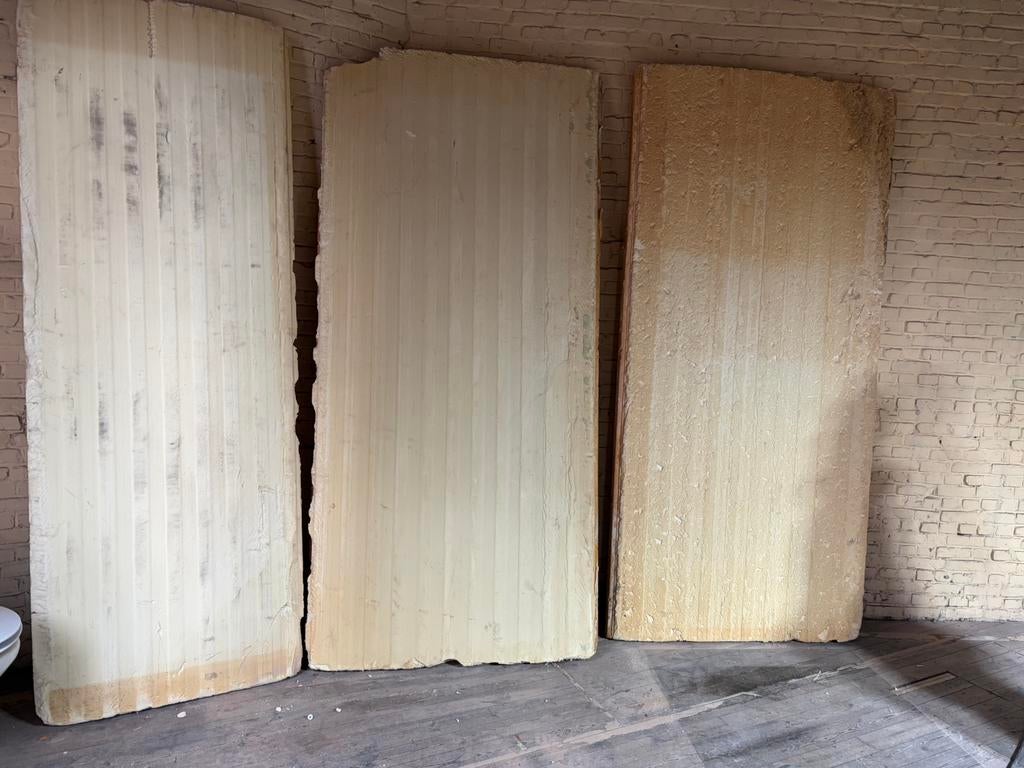 3 kale PIR isolatieplaten 10cm dik, Doe-het-zelf en Bouw, Ophalen, Zo goed als nieuw