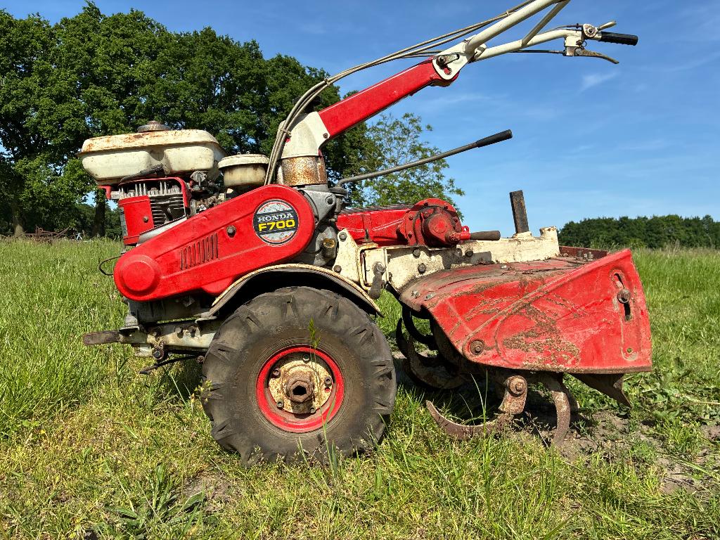 Honda R700 motoculteur, tuinfrees met veel aanbouwdelen, Tuin en Terras, Ophalen, Gebruikt, Cultivator, Honda