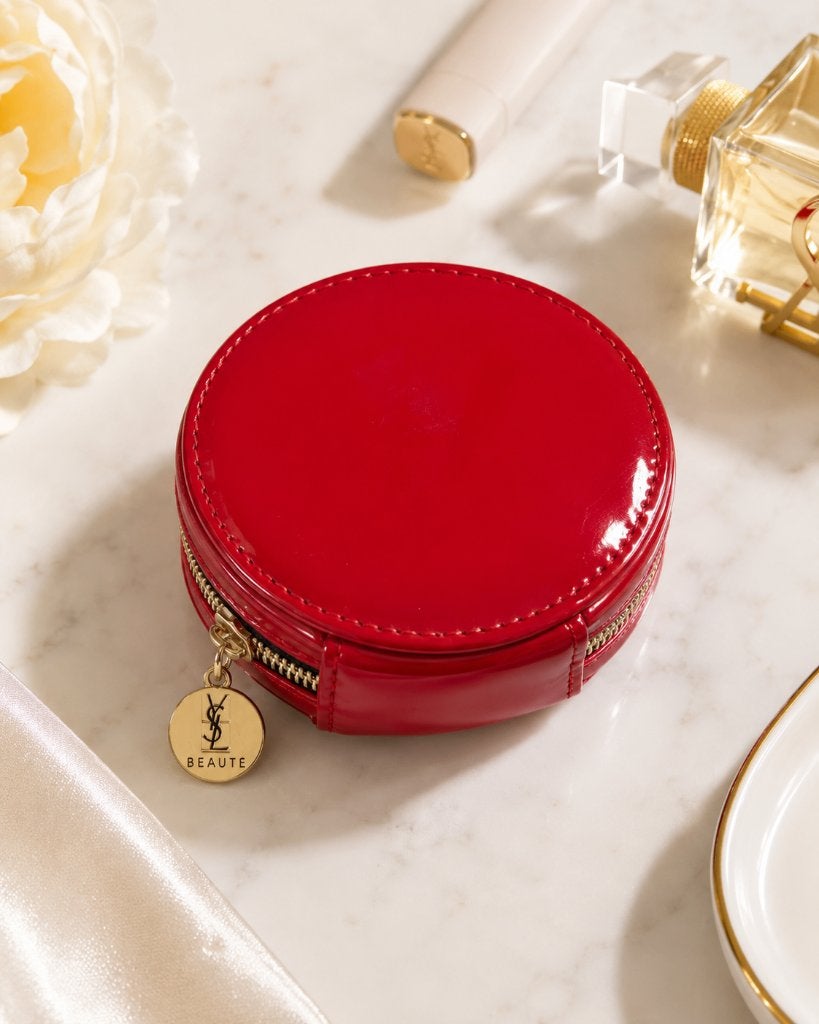 Yves Saint Laurent Beauté make-up pouch, Verzenden, Rood