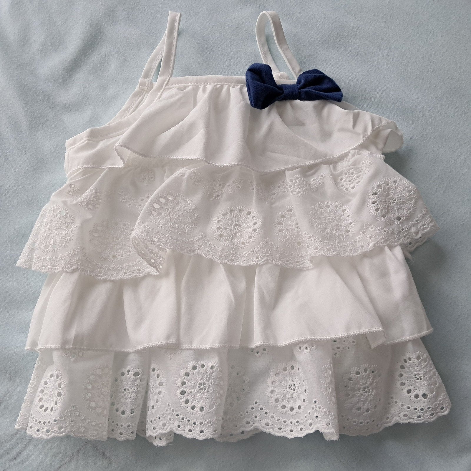 Wit zomerbloesje, Kinderen en Baby's, Babykleding | Maat 80, Meisje, Ophalen of Verzenden, Zo goed als nieuw, Shein