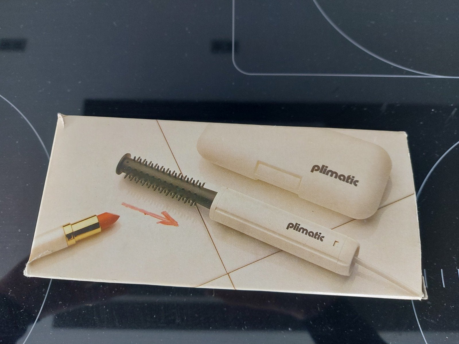 Opvouwbare Reis Krulborstel Plimatic Mini, Ophalen of Verzenden, Zo goed als nieuw
