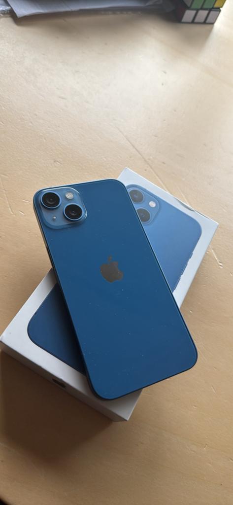 Iphone 13 256gb bleu, Telecommunicatie, Mobiele telefoons | Apple iPhone, Ophalen, Zo goed als nieuw, Blauw, IPhone 13