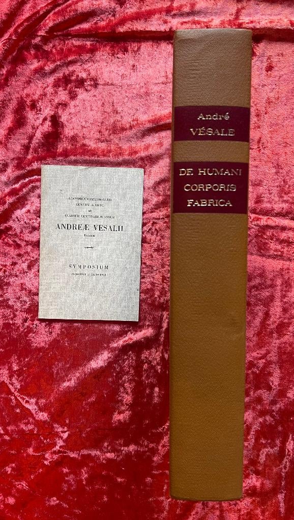 Vesale,  de Humani Corporis Fabrica, facsimili 1964, Ophalen